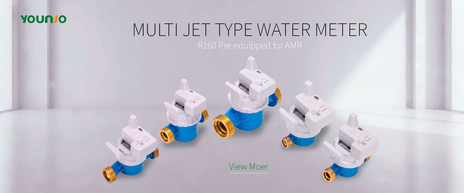 Single jet water meter